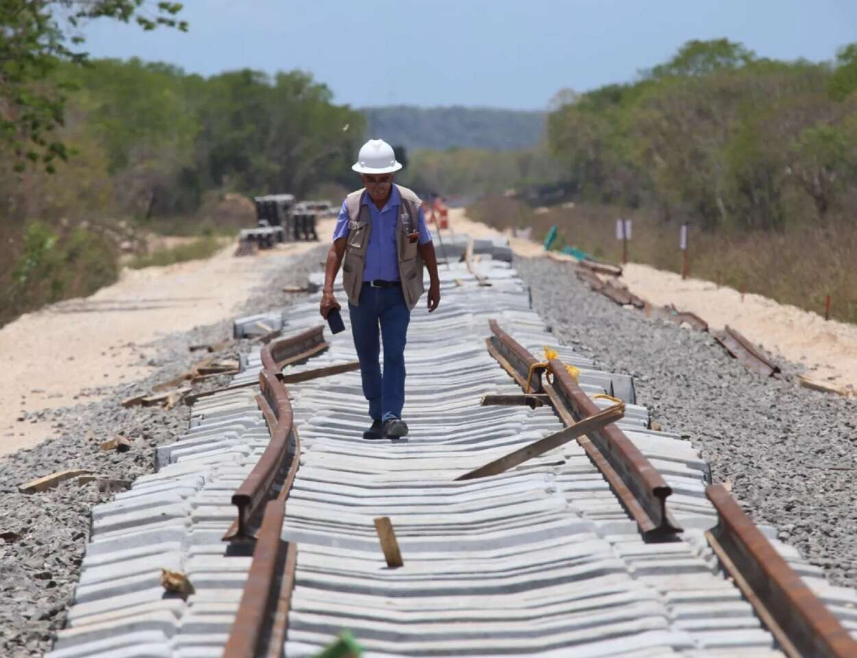 Vías del Tren Maya 2