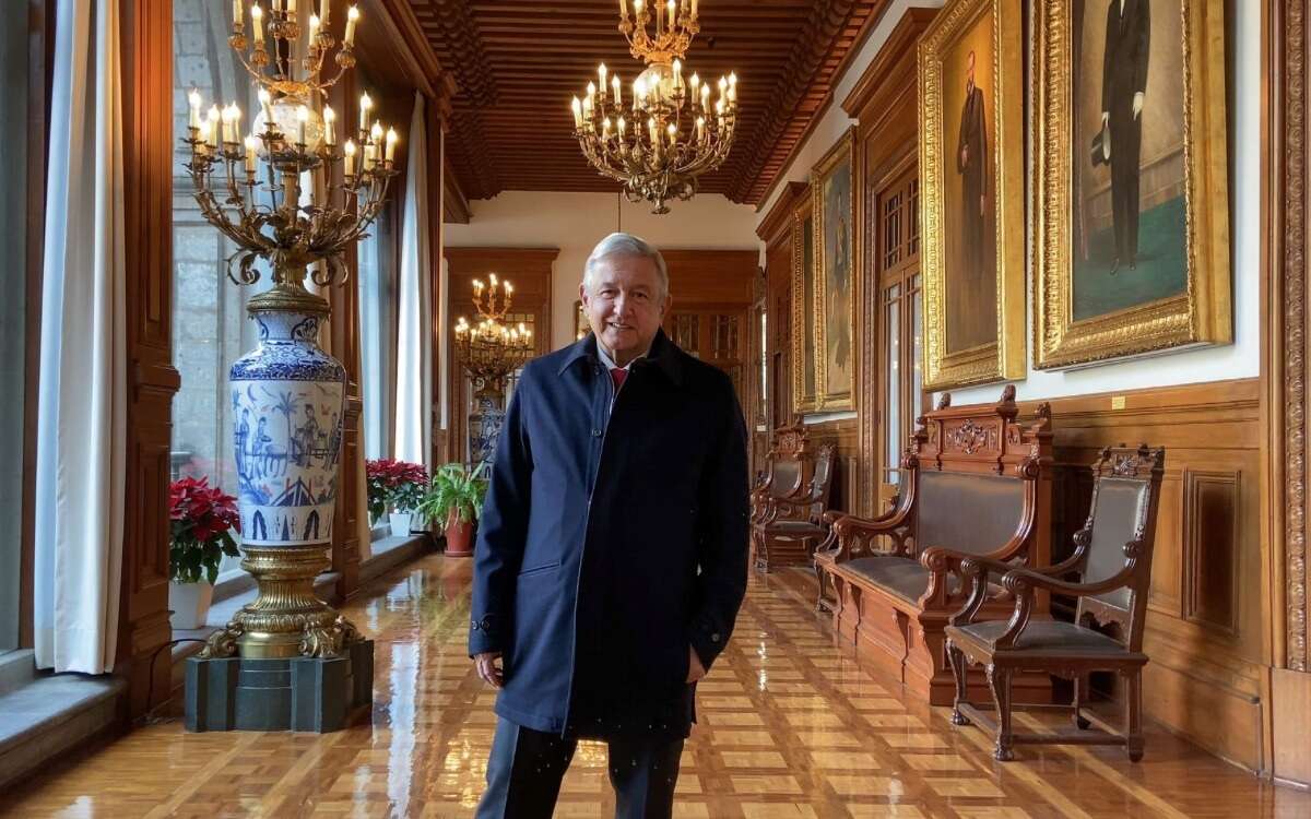 AMLO en Palacio Nacional 2
