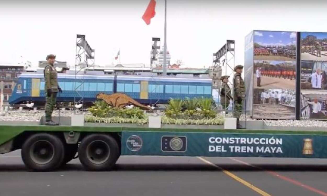 Construcción Tren Maya 2