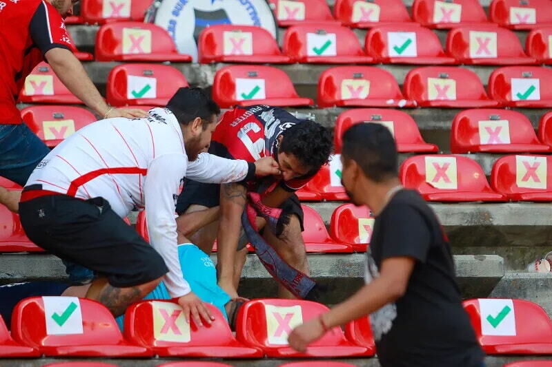 violencia partido atlas queretaro