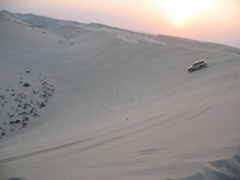 sand duning