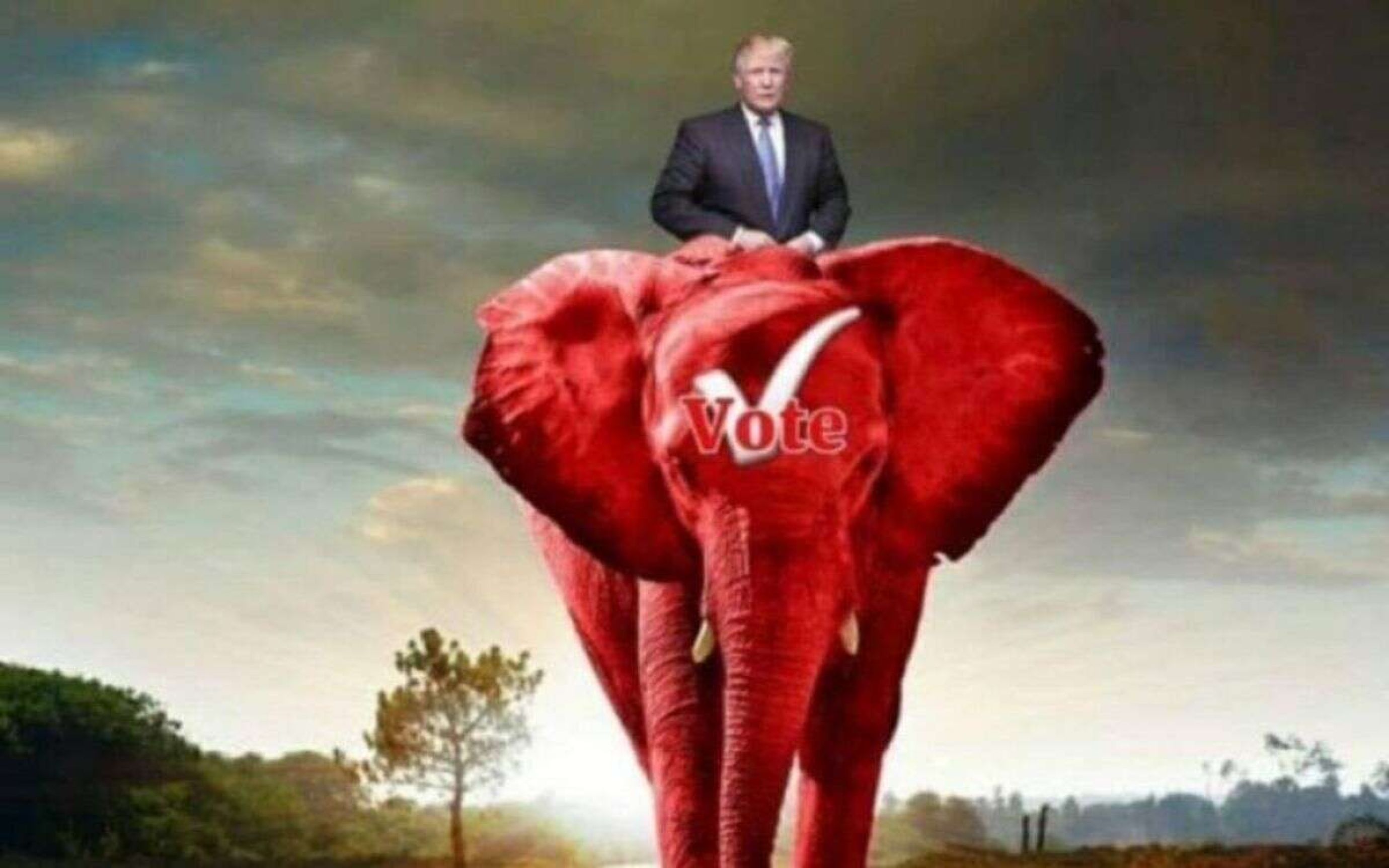 ¡Ahí viene Trump!