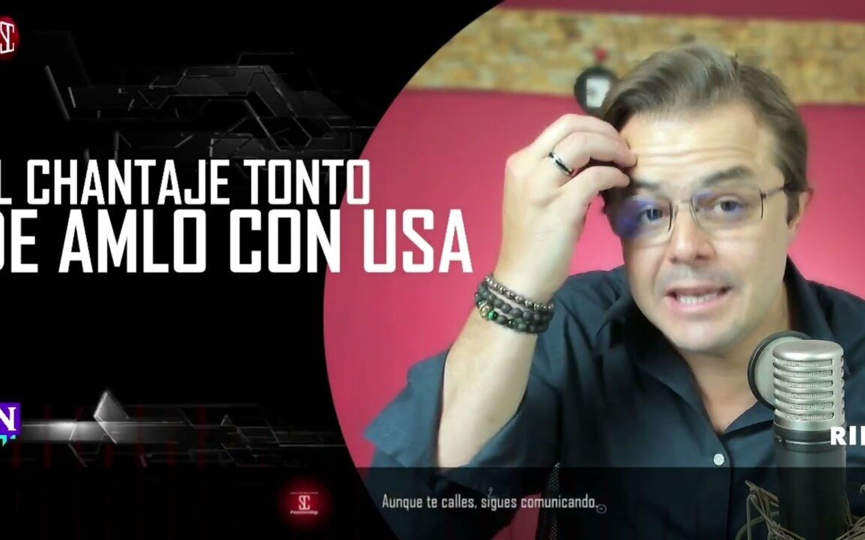 El Chantaje Tonto de #AMLO con #USA con #SoyComunicólogo