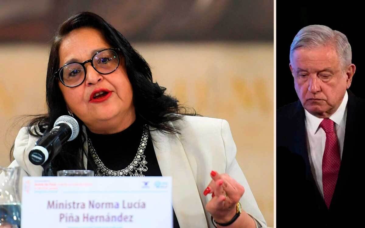 Norma Piña responde con firmeza a López Obrador