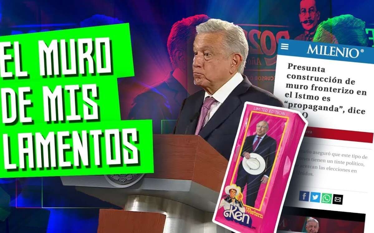 AMLO rechaza muro en el istmo de Tehuantepec