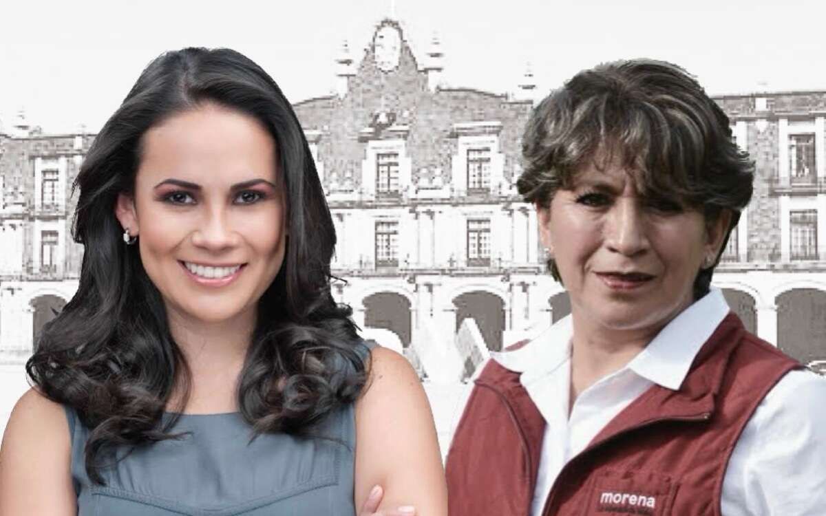 Alejandra Del Moral y Delfina Gómez por EDOMEX