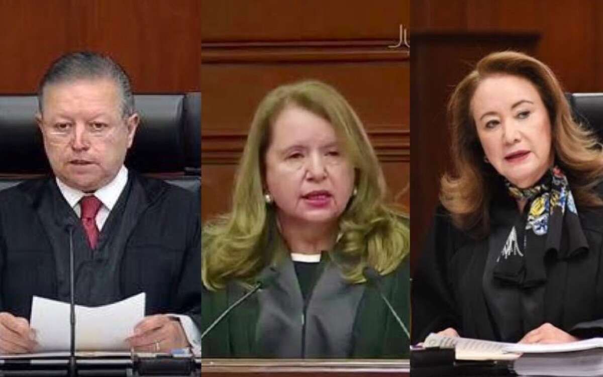 Arturo Zaldívar, Loretta Ortíz, y Yasmín Esquivel
