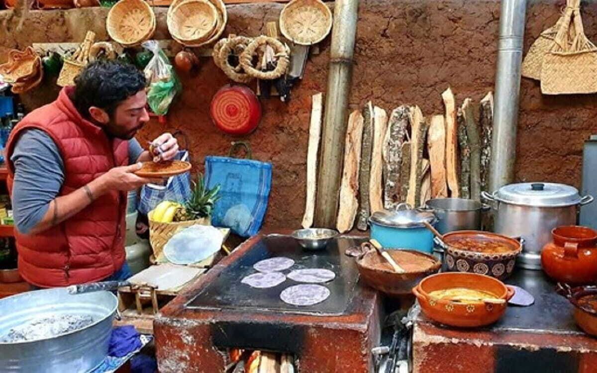 La cocina tradicional de Rosalba 35 años después.