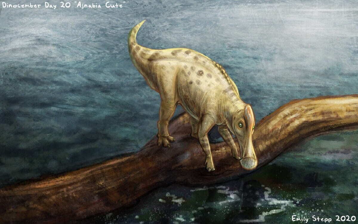 Ajnabia Odysseus, el dinosaurio que nadó un océano.