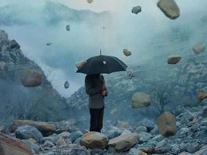 Lluvia de piedras
