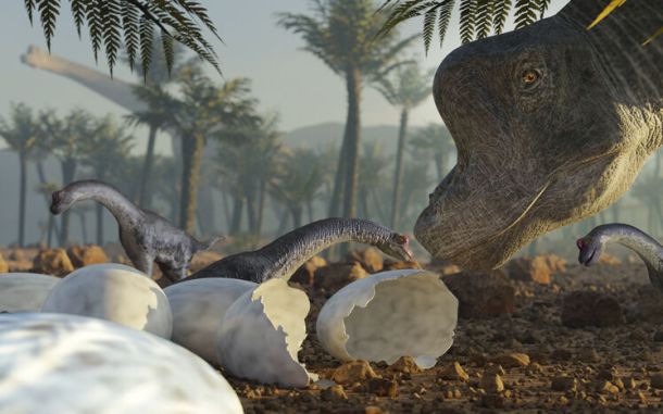 Una guardería para dinosaurios