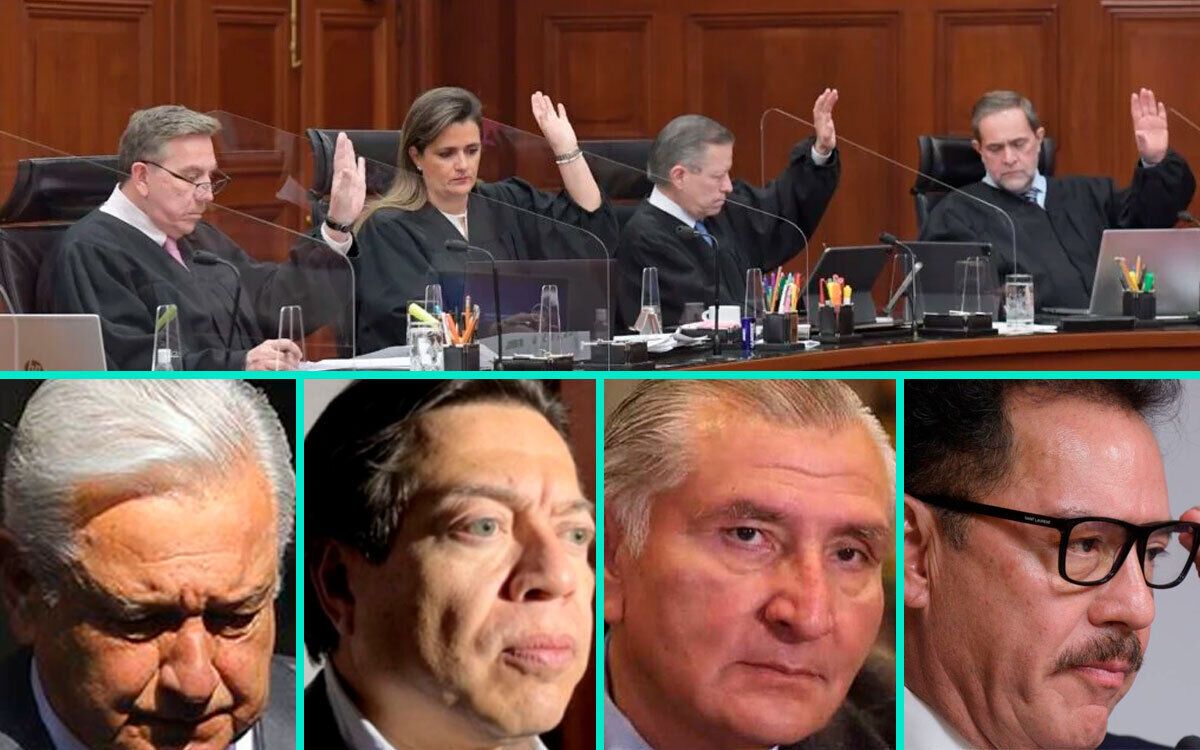 Lloriquéan AMLO y morenistas al perder en la SCJN