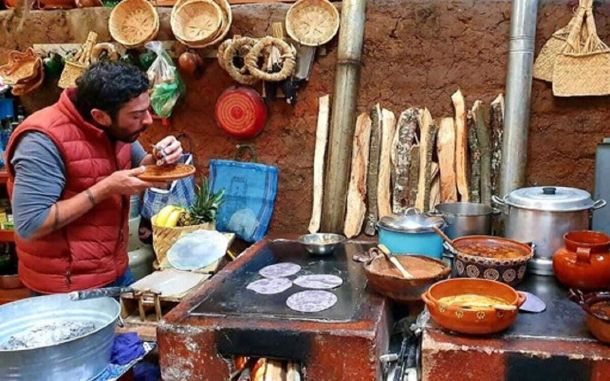 La cocina tradicional de Rosalba 35 años después.