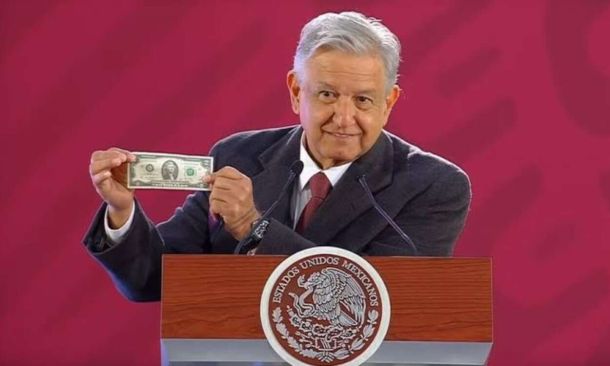 AMLO siempre obtiene dinero de donde puede