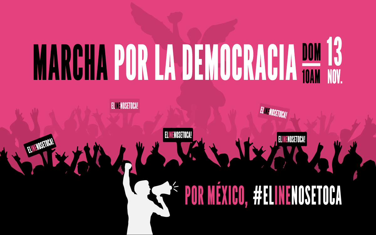 Marcha Por y con el INE