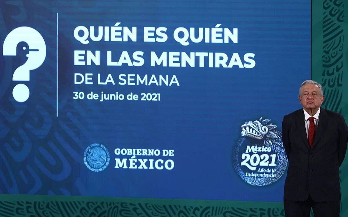 Base de la política de comunicación social de AMLO: La Mentira.