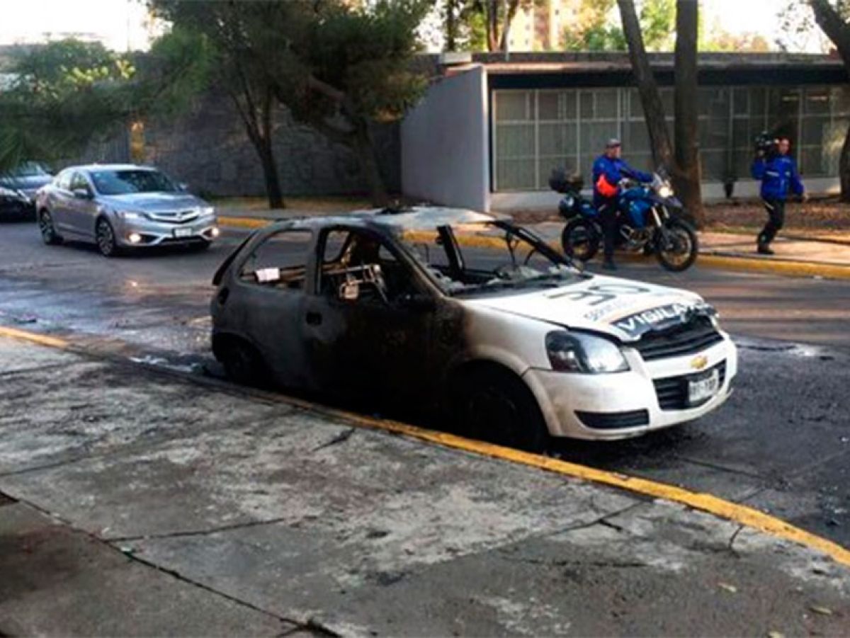 Disturbios en Rectoría