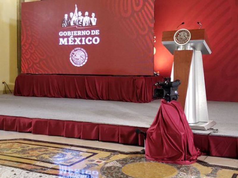 Escenario en Palacio Nacional