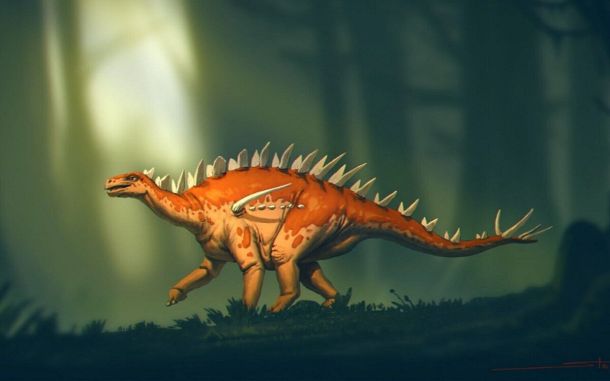 Bashanosaurus primitivus, el estegosaurio asiático más antiguo.