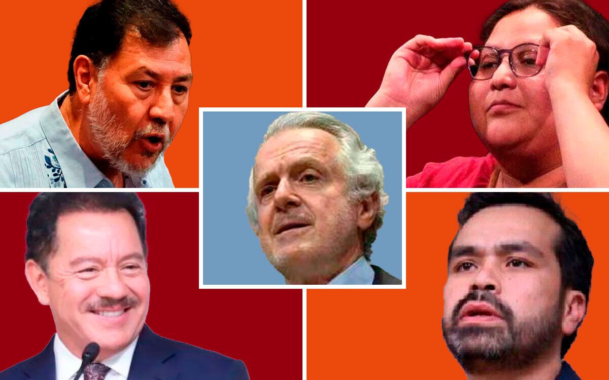 Desvergonzados malandrines, morena, PT y Mov ciudadano