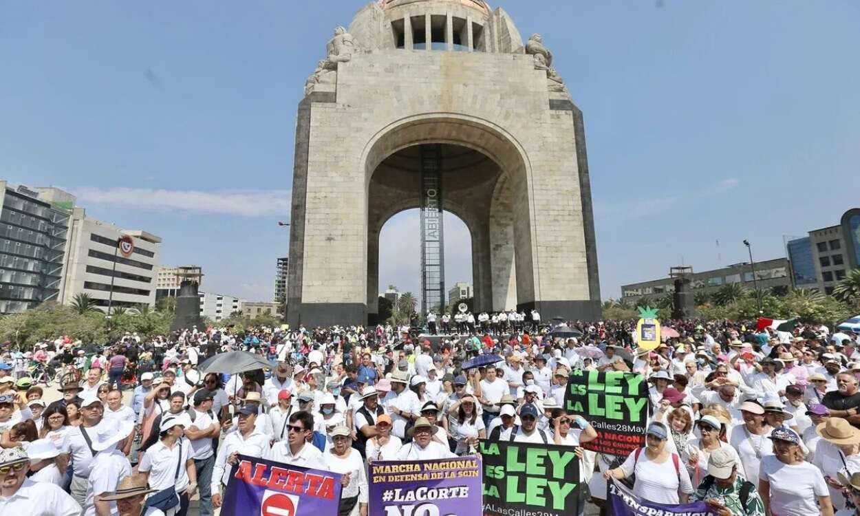 Marcha ciudadana en defensa de la SCJN